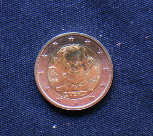 2013 italy bimetallic coin - italy, 2